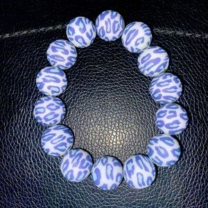 COPY - LEOPARD PRINT BEADED BRACELETS